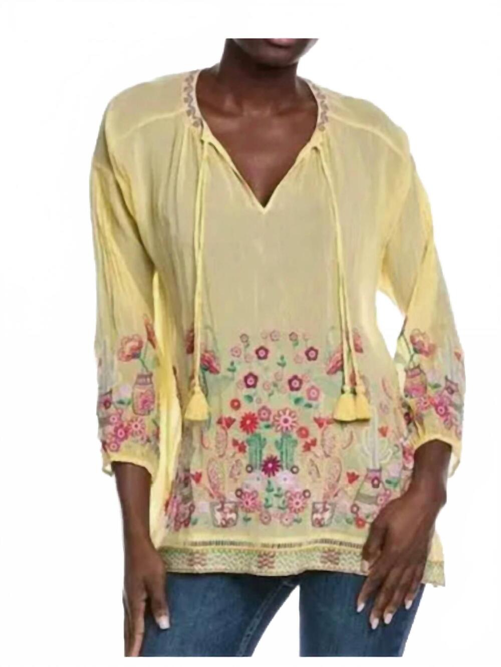 NEW JOHNNY WAS margot blouse -sima in ssh